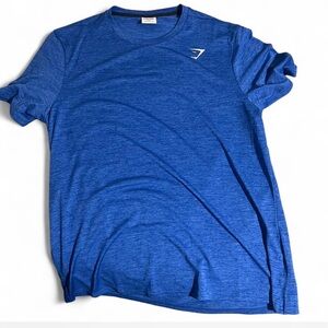 Gymshark Blue Short Sleeve Tee